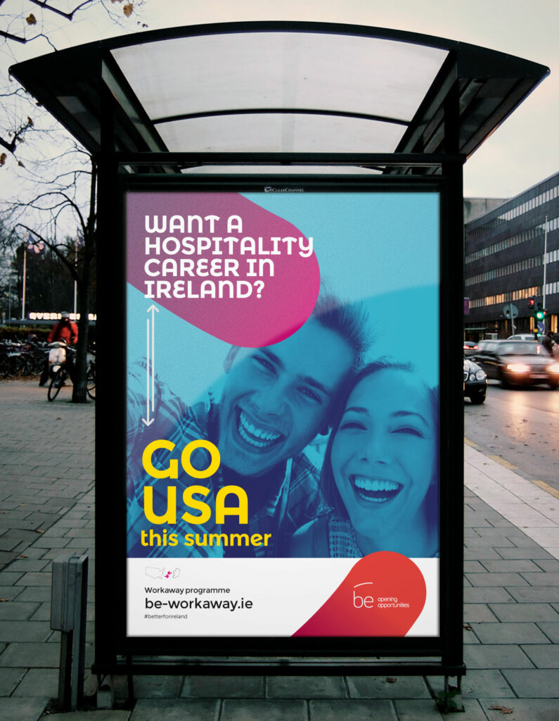 Diseño campaña publicidad para BE