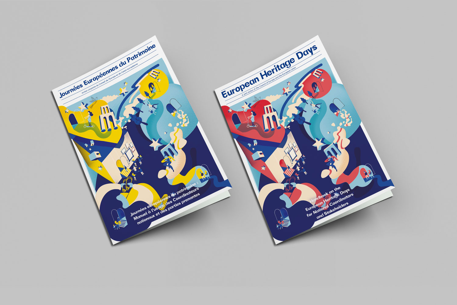 diseño folleto Jornadas Europeas del Patrimonio