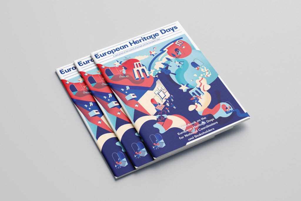 diseño folleto Jornadas Europeas del Patrimonio