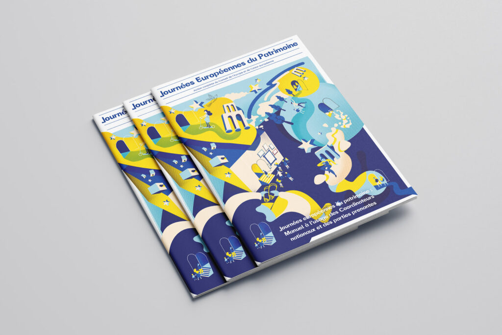 diseño folleto Jornadas Europeas del Patrimonio