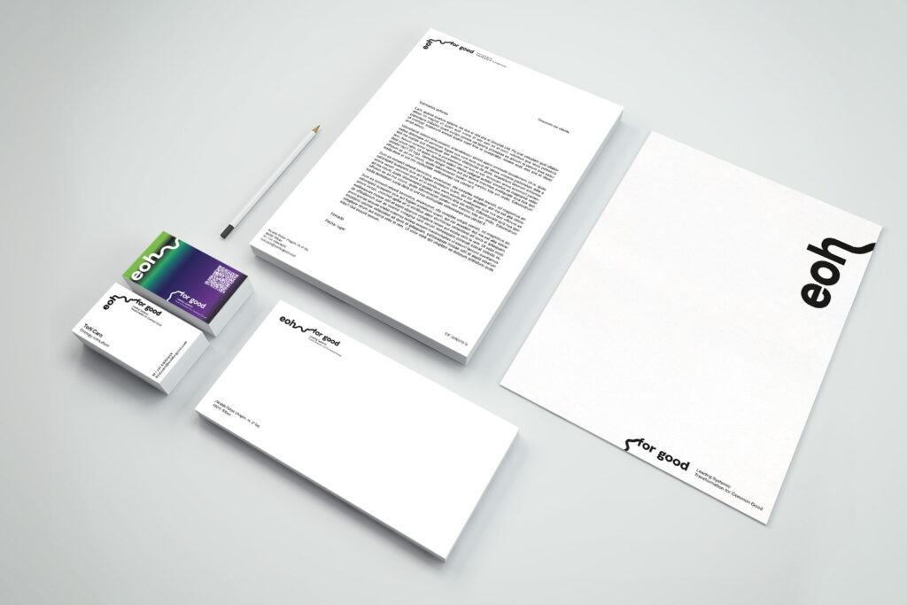 Papelería diseñada para EOH